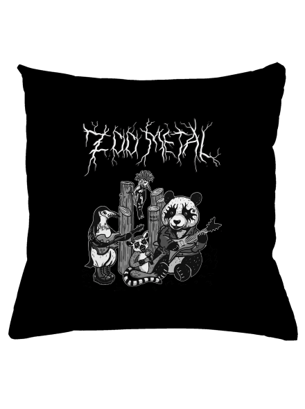 ZOO metal párna Black