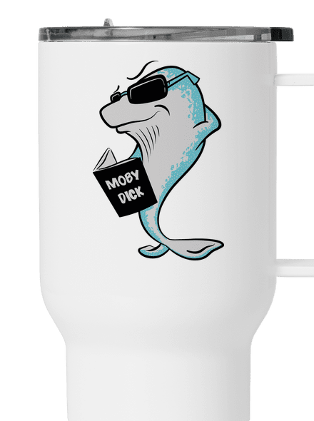 Moby Dick termosz bögre White