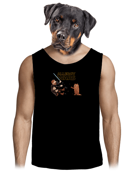 Allergy Wars férfi trikó Black