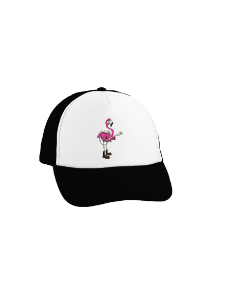 Lángszóró teherautós sapka Black cap