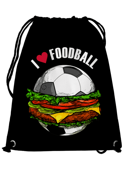 Foodball hátizsák Black