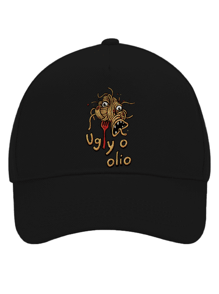 Ugly o olio baseballsapka Black