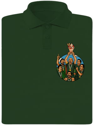 Kehely férfi pólóingek Bottle Green Mal