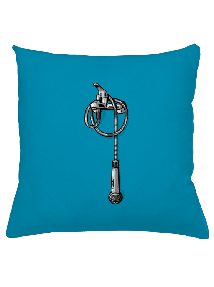 A zuhanny alatt párna Blue Turquoise
