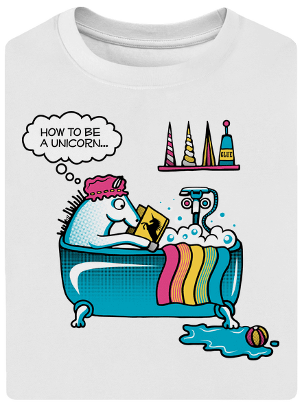 Mi kell az egyszarvúvá váláshoz unisex túlméretezett póló White