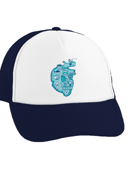 Érte dobog a szív teherautós sapka French Navy cap
