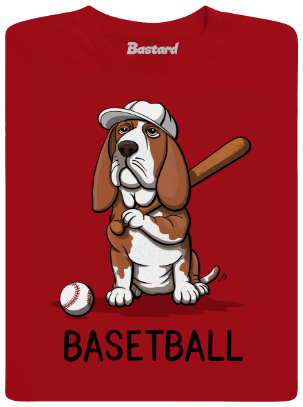 Basetball gyerek póló Red