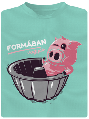 Formában férfi sportpóló Mint Mal