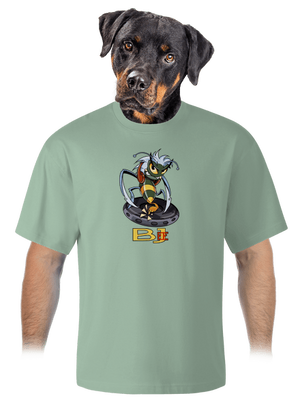 unisex túlméretezett póló