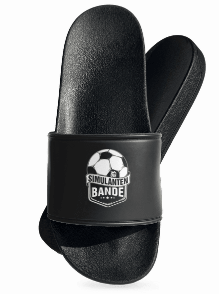 Simulanten bande papucs Black