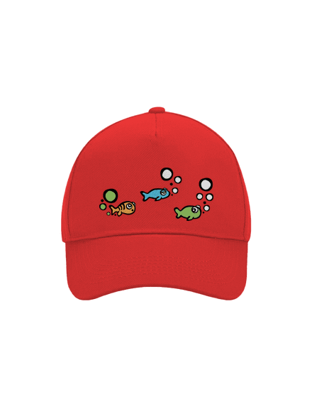 Baleset baseballsapka Classic Red
