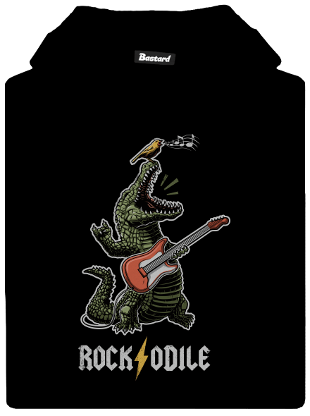Rockodile gyerek kenguruzsebes pulóver Black