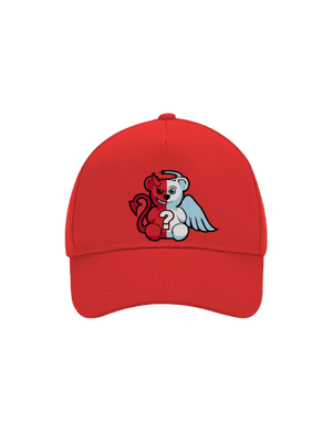 Angyal vagy ördög baseballsapka Classic Red