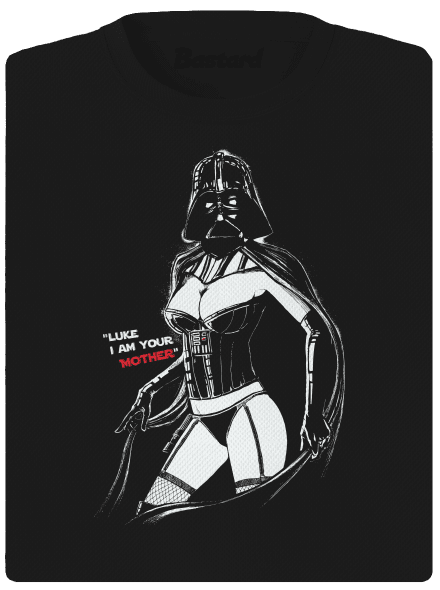 Mrs. Vader női sportpóló Black