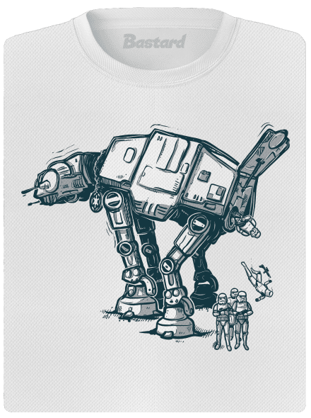 AT-AT női sportpóló White
