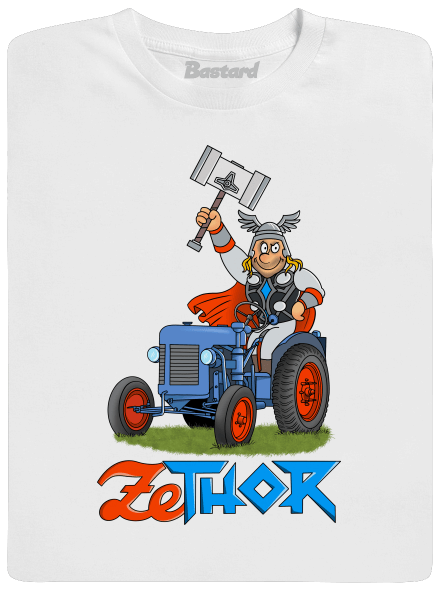 ZeThor férfi póló White