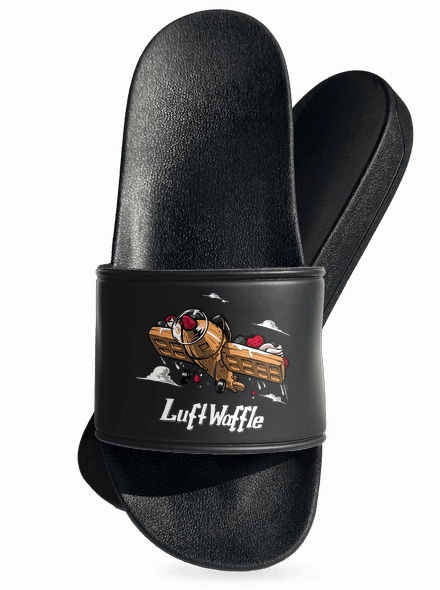 Luftwaffle papucs Black