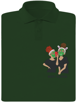 Best aliens férfi pólóingek Bottle Green Mal