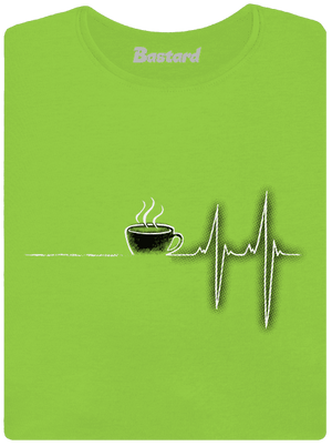 Coffee help női póló Apple Green