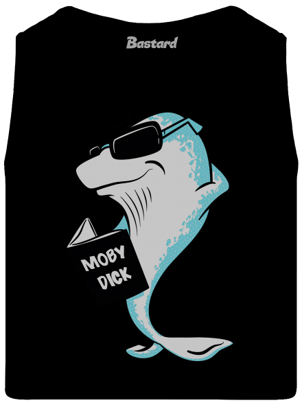 Moby Dick férfi trikó Black