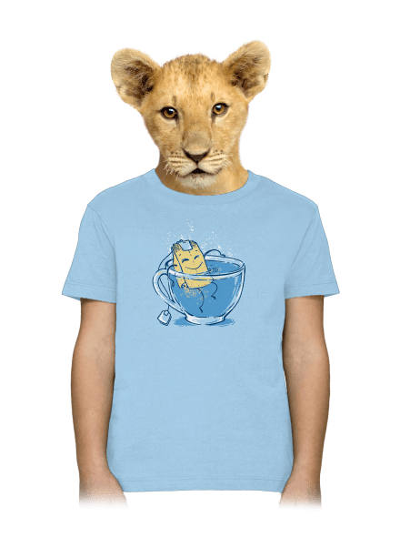 Lazítás gyerek póló Sky Blue