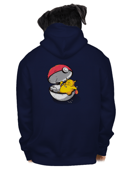 Pokémonnak annyi cipzáras férfi pulóver Navy