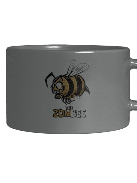 ZomBee - sárga macaron bögre Grey Macaron