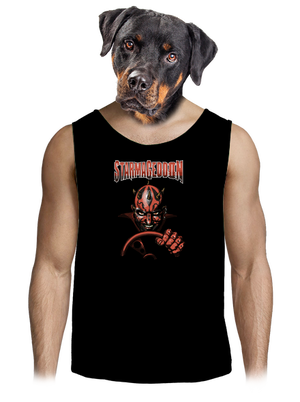 Starmageddon férfi trikó Black