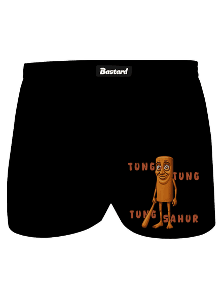 Tung Tung Tung Sahur – Italian Brainrot férfi alsó nadrág Black