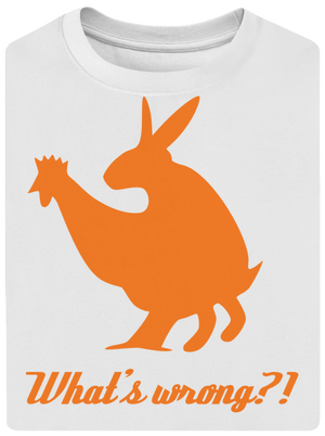 What's wrong unisex túlméretezett póló White