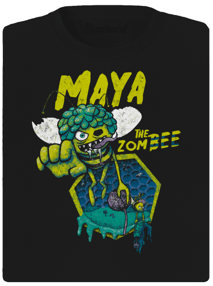 Zombee Maja női sportpóló Black
