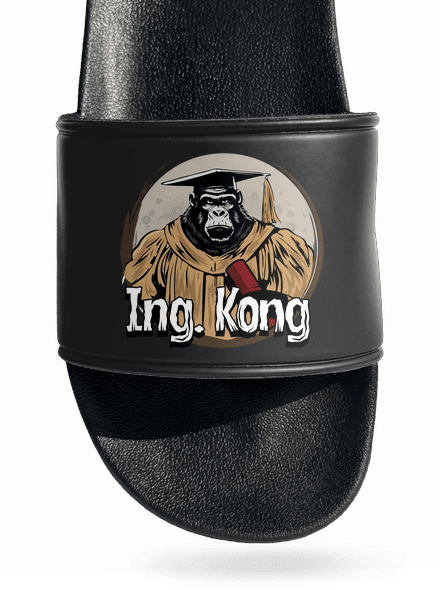 Ing. Kong papucs Black