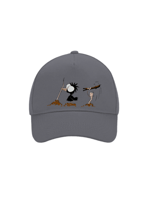 Vigyázz melyik végét fogod baseballsapka Graphite grey