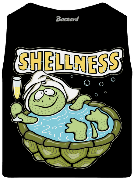 Shellness férfi trikó Black