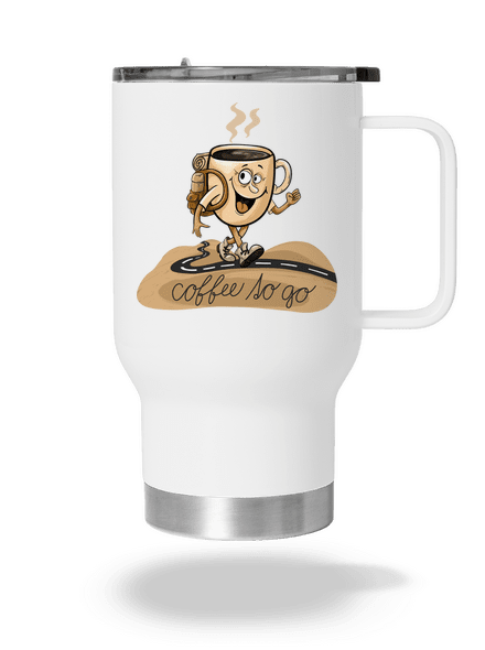 Coffee to go termosz bögre White