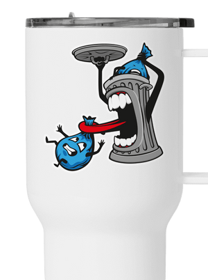 Garbage nightmare termosz bögre White