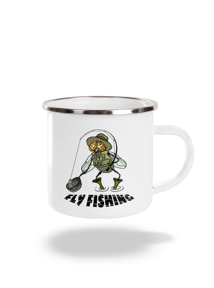 Fly fishing pléhbögre White