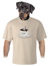 unisex túlméretezett póló