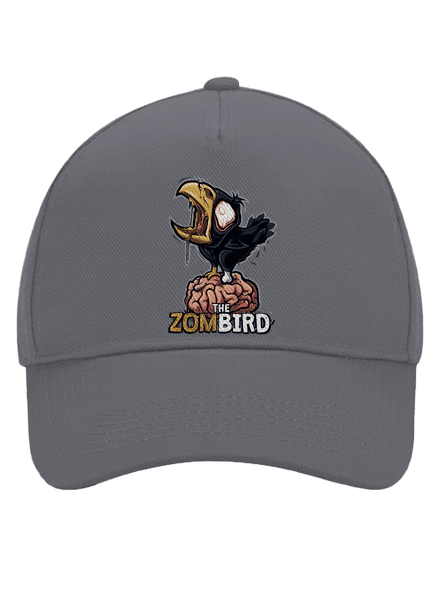 Zombird baseballsapka Graphite grey