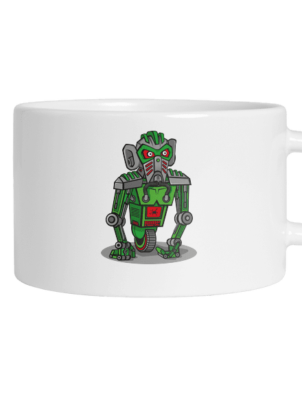 Robo gorilla macaron bögre White