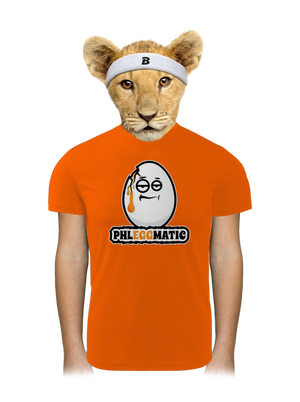 Phleggmatic gyerek sport póló Neon Orange