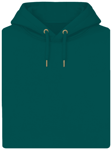 Nyomtatás nélkül unisex prémium pulóver Emerald Green