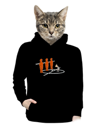 női kenguruzsebes pulóver