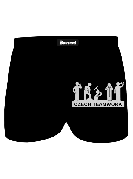 Czech Teamwork férfi alsó nadrág Black