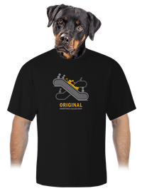 unisex túlméretezett póló