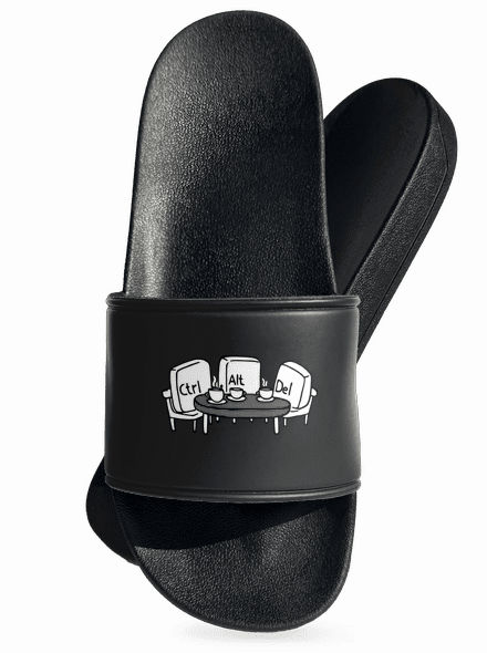 Elválaszthatatlan haverok papucs Black