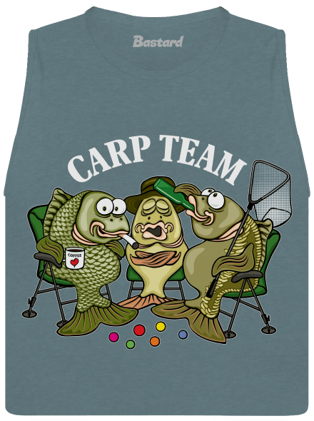 Carp Team női bővített trikó Heather Deep Teal