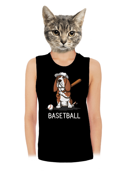 Basetball női bővített trikó Black
