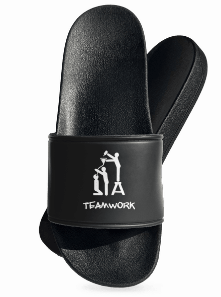 Teamwork papucs Black