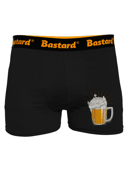 Sörkirály boxeralsó Black